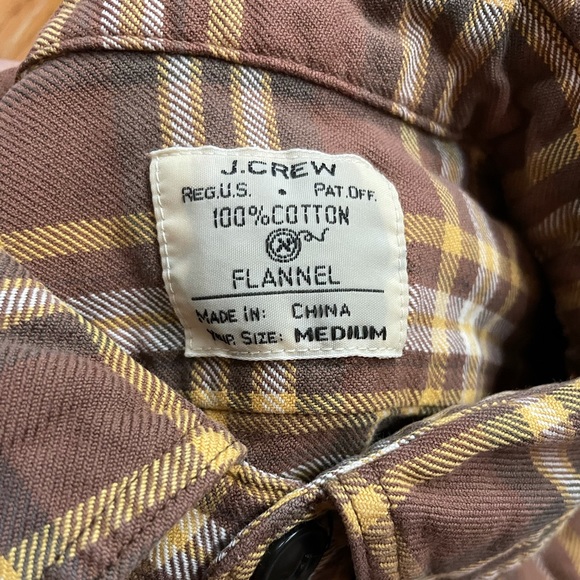 j.crew flannel - Picture 3 of 3